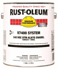 Rust-Oleum® V7400 System 1 gal Hydrant Enamel Paint in Safety Green