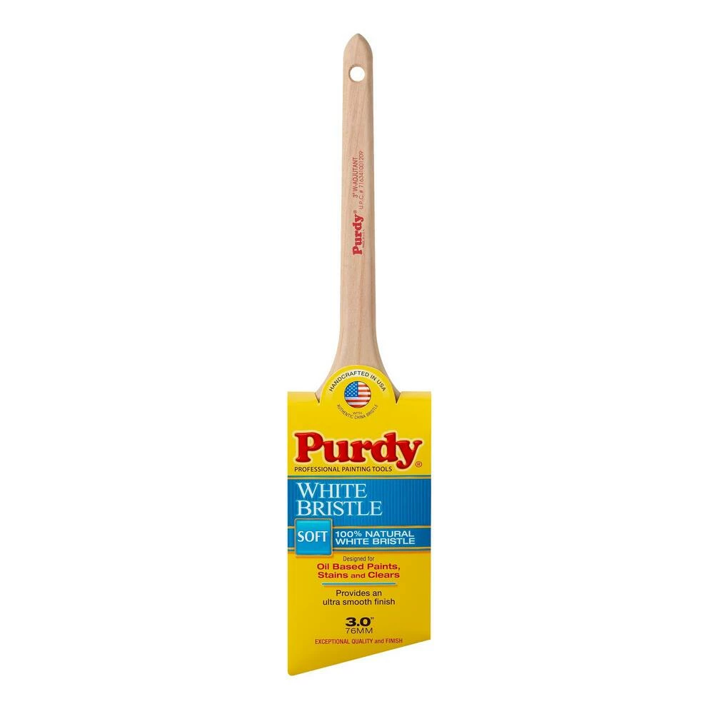 Purdy® White Bristle Adjutant™ 3 in Angular Sash Paint Brush