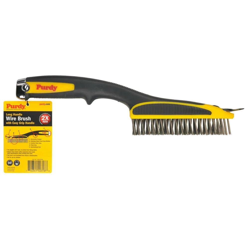 Purdy® Wire Brush Long Handle