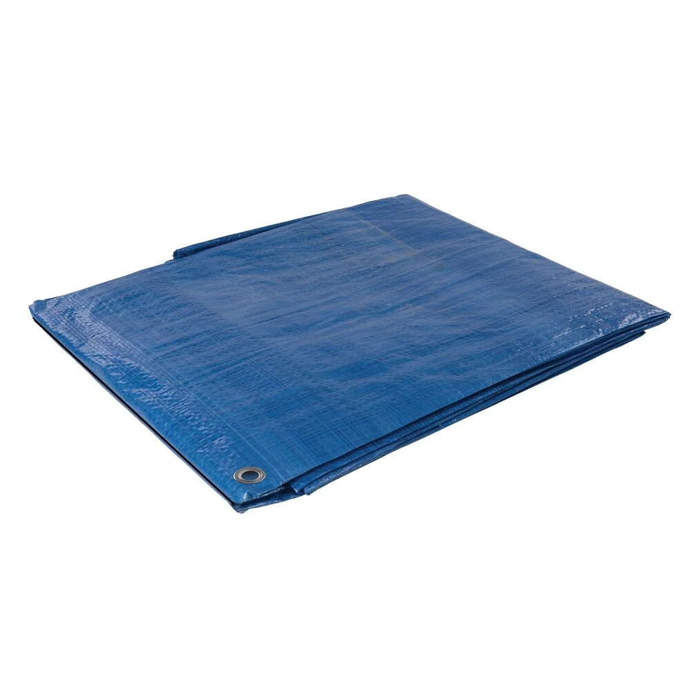 Silverline 10 x 12 ft. Polyethylene Tarpaulin in Blue