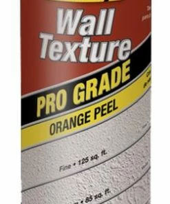 Homax Pro Grade 25 oz Spray Text Oil Base Orange