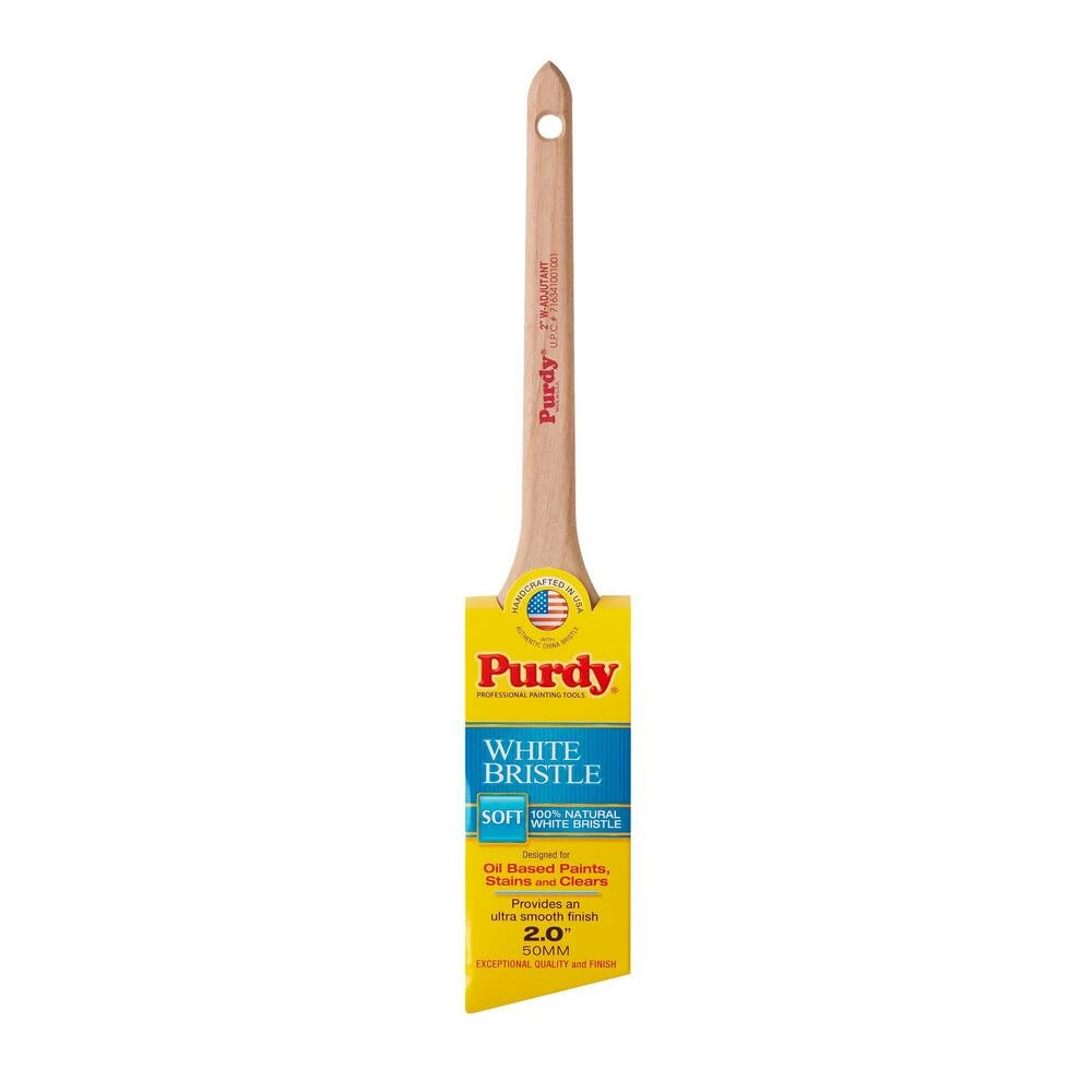 Purdy® White Bristle Adjutant™ 2 in Angular Sash Paint Brush