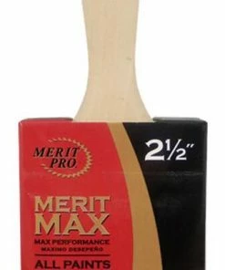 MG Distribution Merit MAX 2-1/2 in. Interior or Exterior Paint Brush with Beaver Tail Style Handle