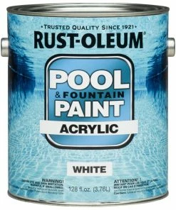 Rust-Oleum® 1 Gang Acrylic POOL PAINT White
