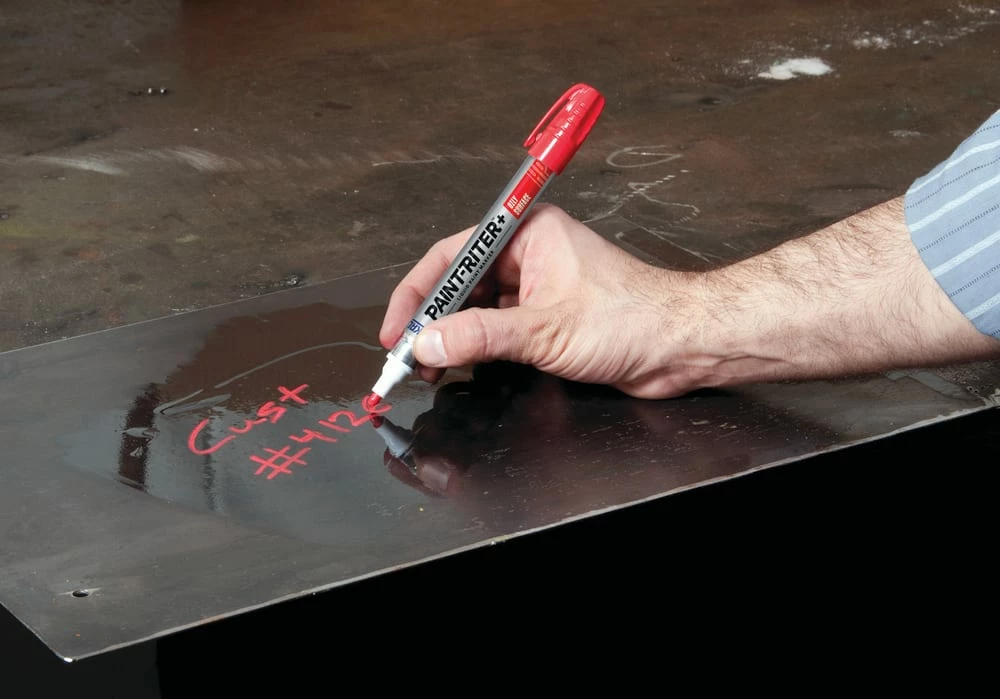 Markal® Pro-Line® High Arc Performance Paint Marker in Black - Image 4