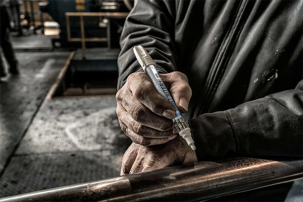 Markal® Pro-Line® Metal Paint Marker in White - Image 2