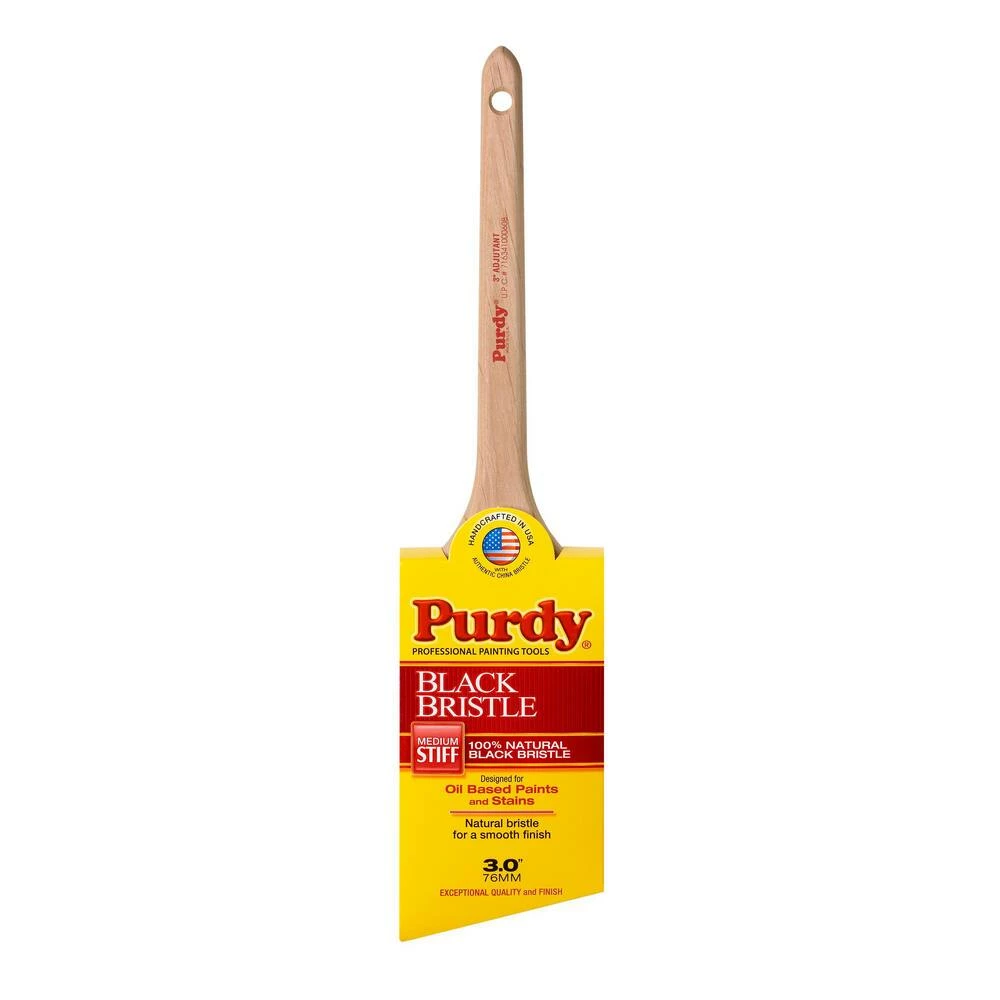 Purdy® Black Bristle Adjutant™ 3 in Angular Sash Paint Brush