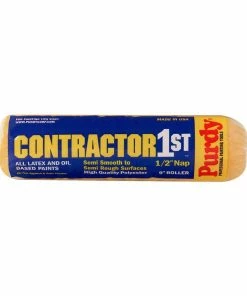 Purdy® Contractor 1st™ 9 in x 1/2 in Nap High Quality Polyester Paint Roller Cover