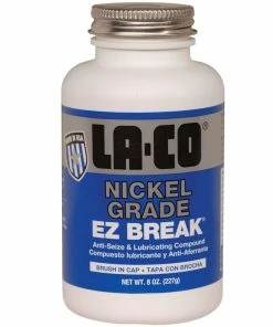 LA-CO® E-Z Break® 8 oz. Aluminum Powder and Nickel Anti-Seize Compound in Silver Grey