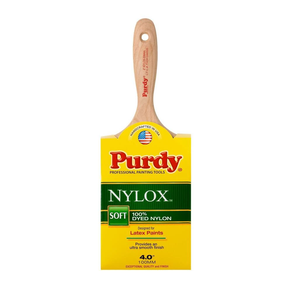 Purdy® Nylox™ Swan™ 4 in Flat Sash Paint Brush