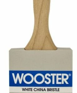 Wooster® Majestic™ 3 in. Angle Satin Sheen Brush in White