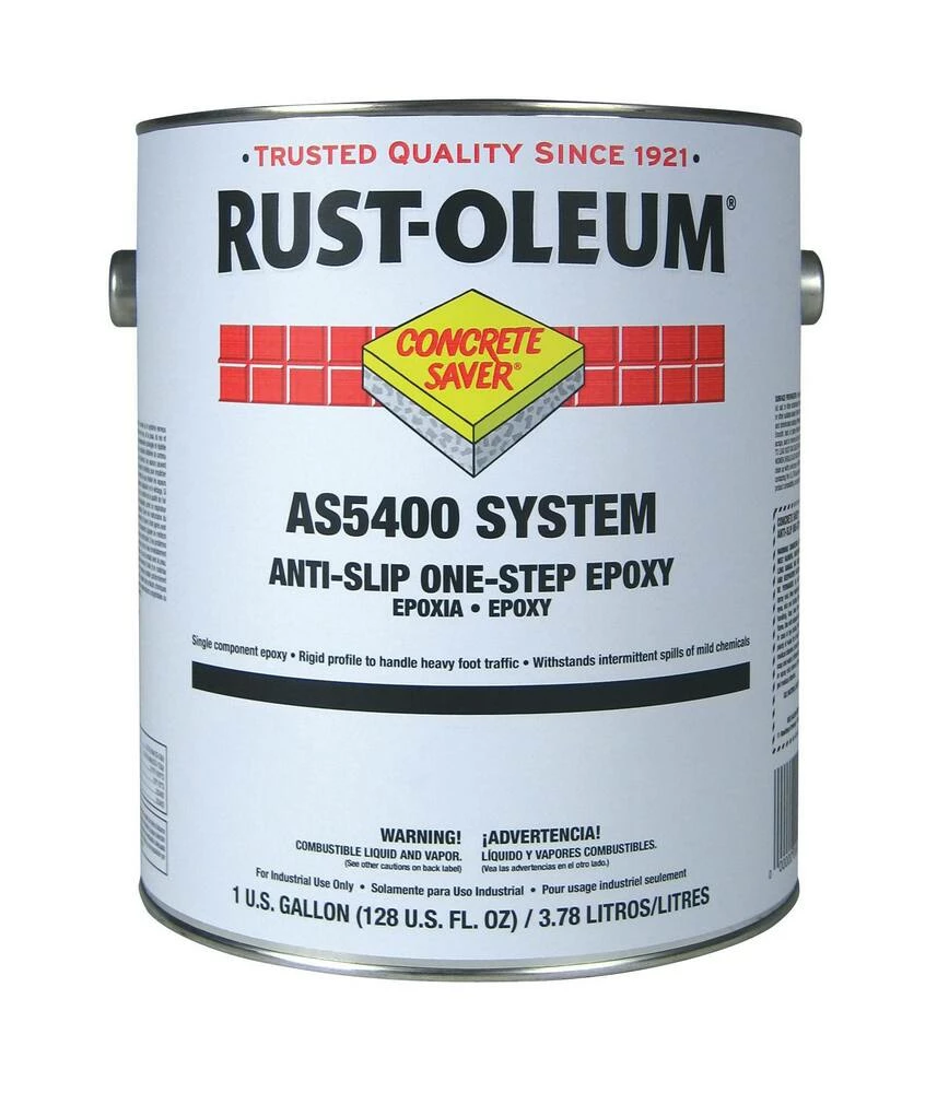 Rust-Oleum® Concrete Saver® 1 Gallon Anti-Slip Epoxy Paint in Black