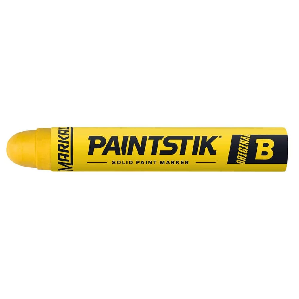 Markal® B® Paintstik® Paint Stick Marker in Yellow