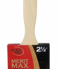 MG Distribution Merit MAX 2-1/2 in. Interior or Exterior Angle Paint Brush with Beaver Tail Style Handle