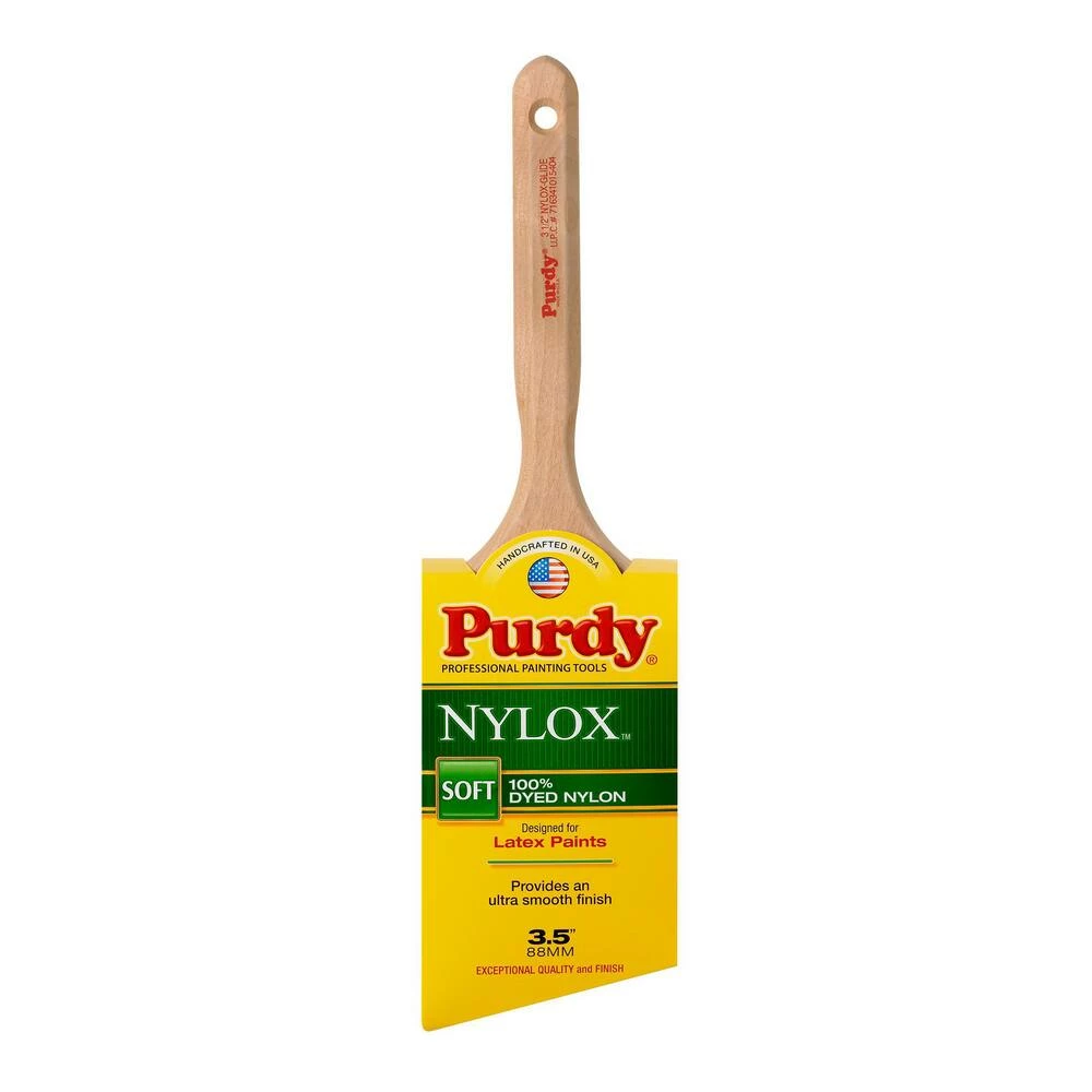 Purdy® Nylox™ Glide™ 3.5 in Angular Sash Paint Brush