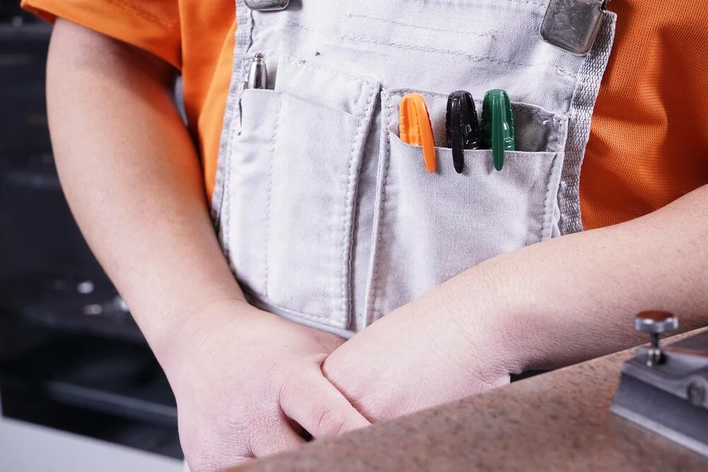 Markal® Valve Action® Paint Marker in Fluorescent Orange - Image 4