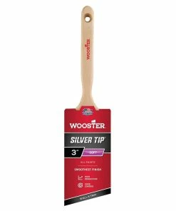 Wooster® Silver Tip® 3 in. Tip Angle Sash Paintbrush in Silver