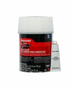 3M 1 Quart Lightweight Sandable Body Filler for use on Wood, Metal, Fiberglass, Masonry and Concrete