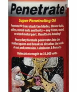 Nu-Calgon Penetrate HD® 12 oz. Residential Penetrating Oil Aerosol in Red