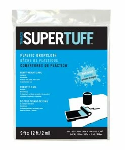 Trimaco 9 x 12 ft. 2 mil Plastic Drop Cloth