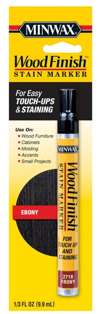 Minwax Group Wood Finish™ 1/2 x 5-1/2 in. Stain Marker in Ebony