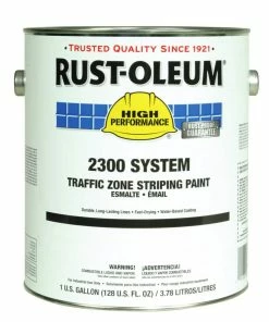 Rust-Oleum® 1 gal Water Base Traffic Zone Striping Paint in Red