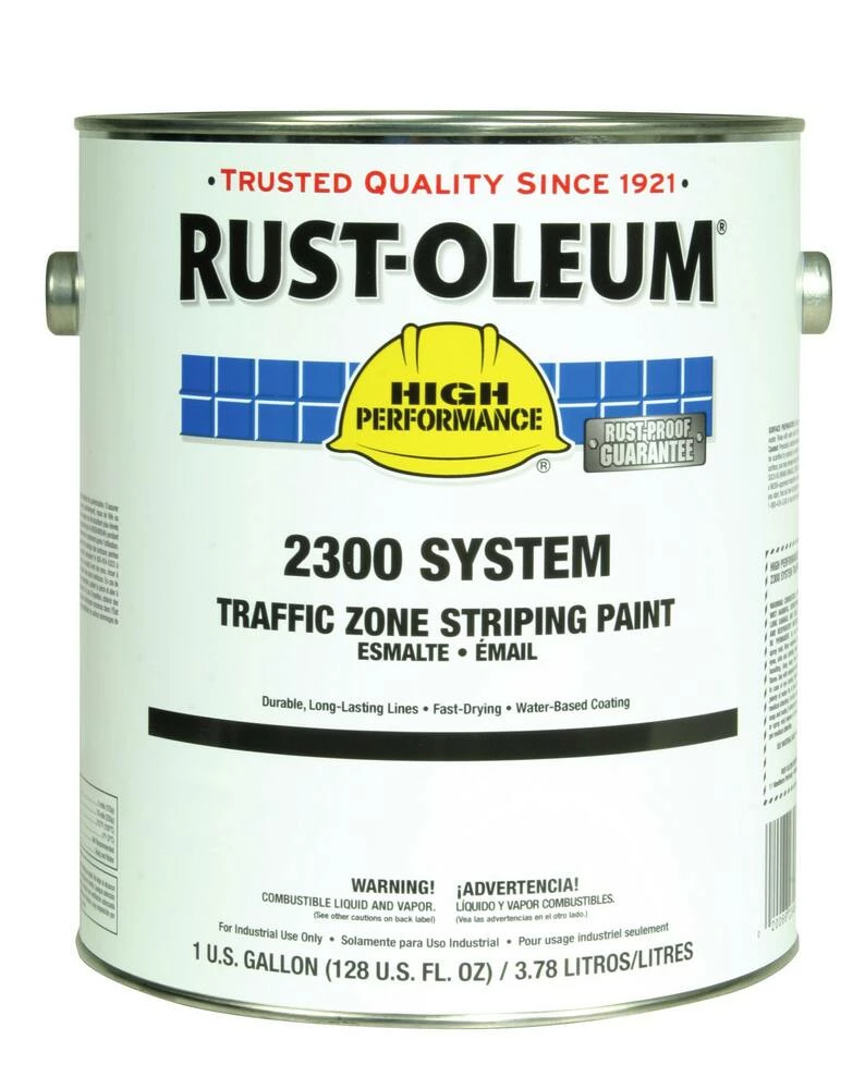 Rust-Oleum® 1 gal Water Base Traffic Zone Striping Paint in Black