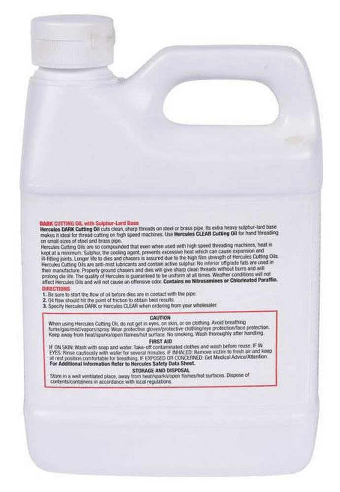 Hercules® 1 qt. Cutting Oil in Dark Brown - Image 4