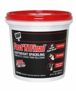 DAP Fast 'N Final® 1 qt. Spackling in White