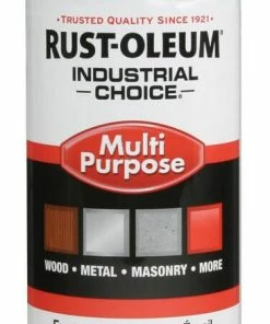 Rust-Oleum® Hydrant Industrial Choice Spray Paint in Semi Gloss Smoke Grey
