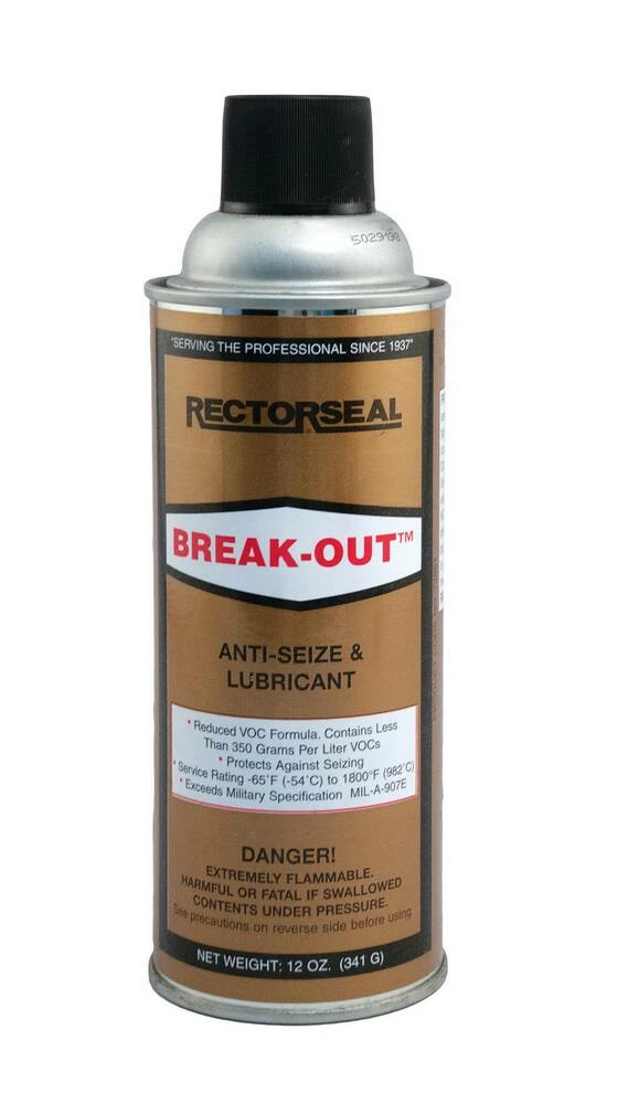 Rectorseal Break-Out™ 12 oz. Copper and Graphite Anti-Seize Compound in Bronze
