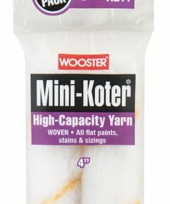 Wooster® Mini-Koter® 4 in. High-Capacity Yarn Mini Roller in White (Pack of 2)
