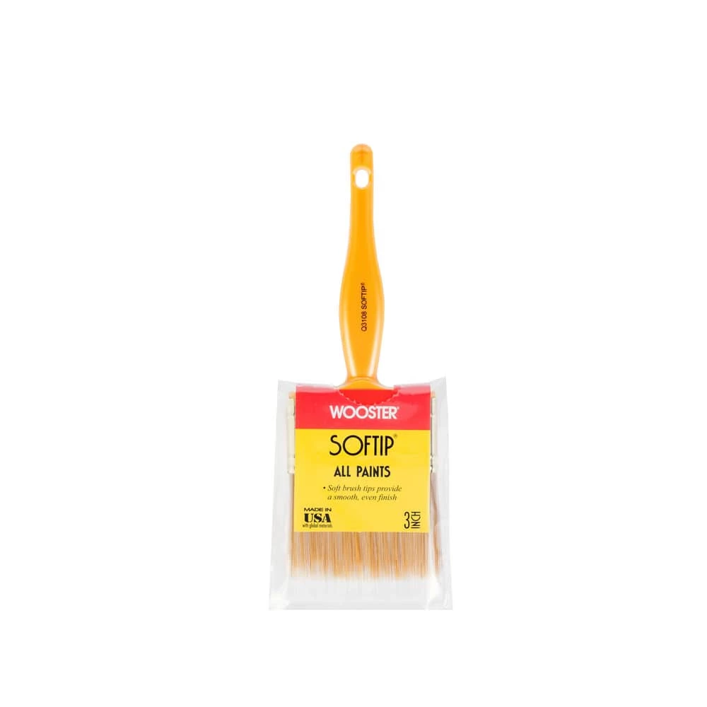 Wooster® 3 in Synthetic Blend Wall and Trim Brush