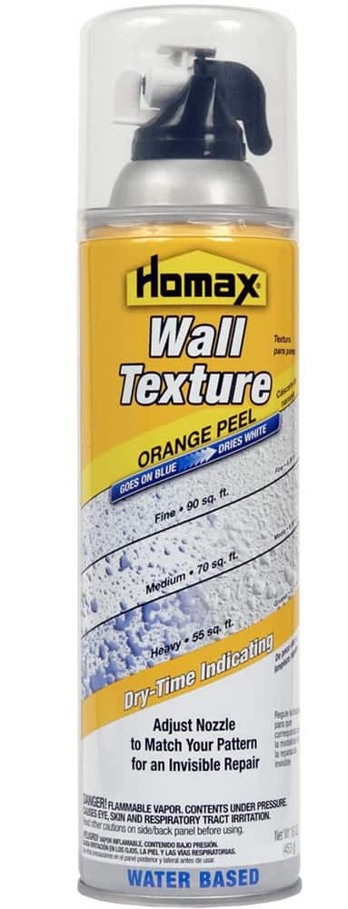 Homax 16 oz. Peel Low Odor Water Based Spray Texture in Orange