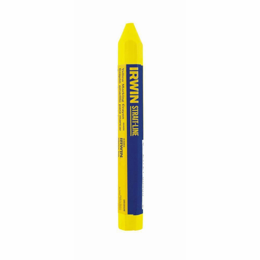 Irwin Industrial Tool Marking Crayon in Yellow