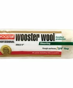 Wooster® Wool™ 9 in. Roller Cover with 3/4 in. Nap