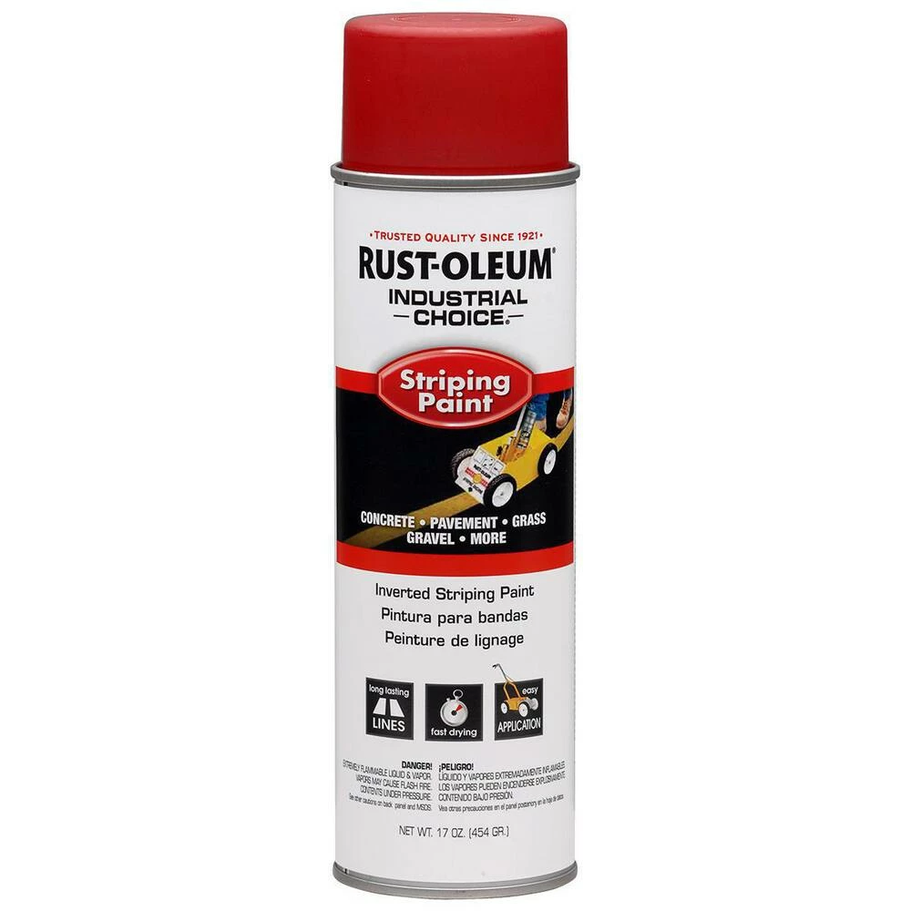 Rust-Oleum® 18 oz. Oil-Base Striping Paint in Red