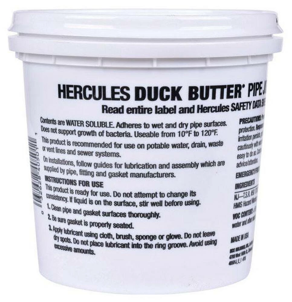 Hercules® Duck Butter® 2 lb. Lubricant in Amber - Image 2