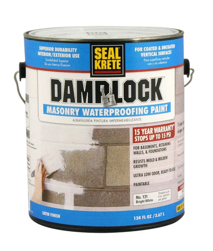 Rust-Oleum® Seal-Krete® 1 gal Masonry Waterproofing Paint in Satin