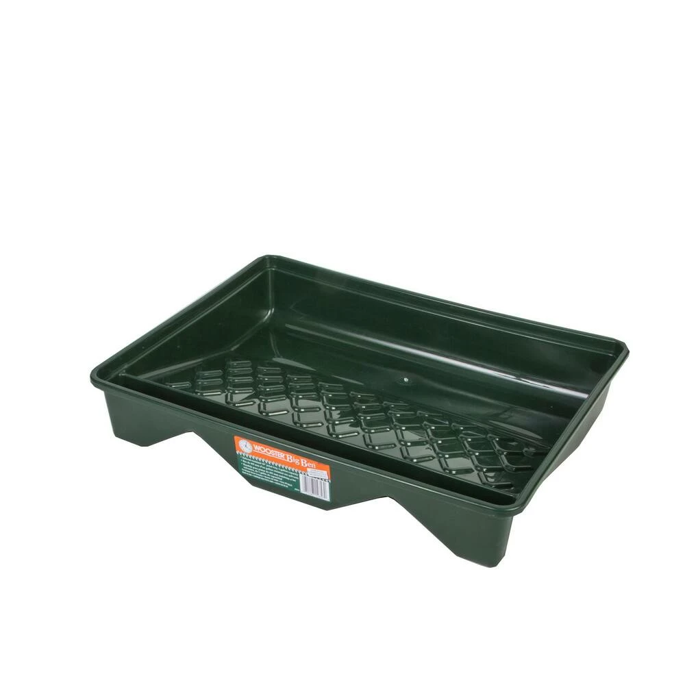 Wooster® Big Ben® 21 x 16 in. Plastic Paint Tray in Green