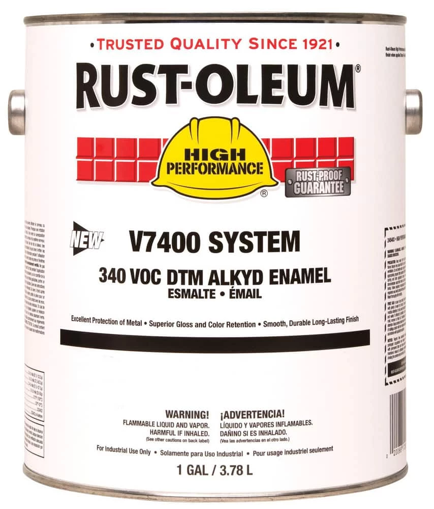 Rust-Oleum® V7400 System 1 Gallon Hydrant Enamel Paint in Aluminum