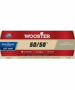 Wooster® 50/50™ 9 x 1/2 in. Plastic Lambswool Roller Cover