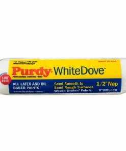 Purdy® WhiteDove™ 9 in x 1/2 in Nap Woven Dralon™ Fabric Paint Roller Cover