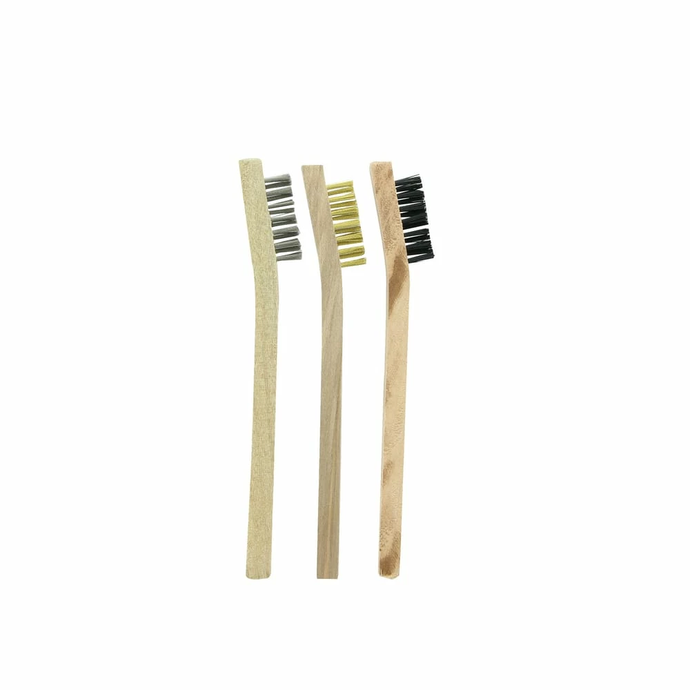 Aquaplumb 63/100 x 10-71/100 in. Wood Wire Brush in Brown (Piece of 3)