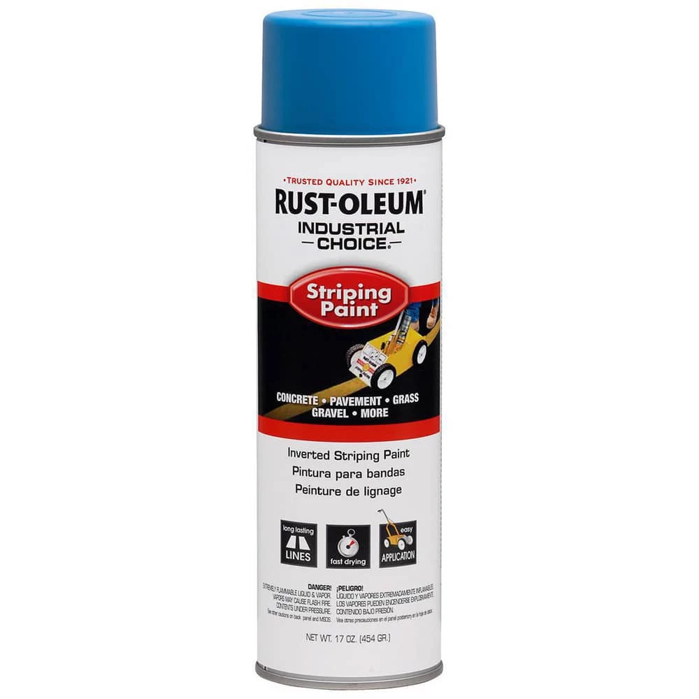 Rust-Oleum® 18 oz. Solvent-Base Striping Paint in Dark Blue