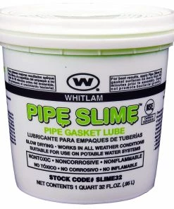 WHITLAM Pipe Slime™ 1 qt Pipe Gasket Lubricant