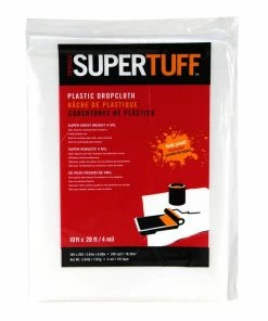Trimaco 10 x 20 ft. Plastic Drop Cloth