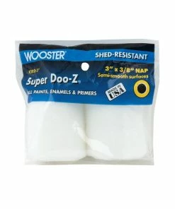 Wooster® 3 x 3/8 in. Shed Resistant Fabric Trimmer Refill in White (Pack of 2)