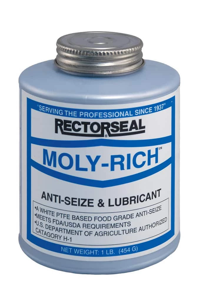 Rectorseal Moly-Rich™ 1 lb. Petroleum Oil Anti-Seize and Lubricant Compound