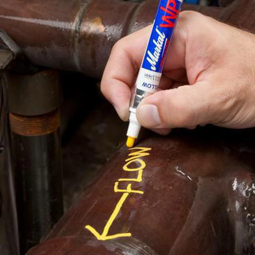 Markal® Pro-Line® Liquid Paint Marker for Wet Surface Marking in Black - Image 2